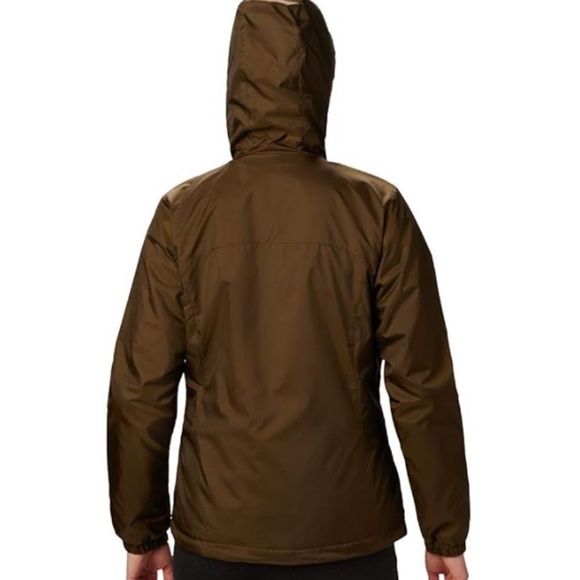 Columbia Womens Switchback Sherpa Lined Jacket | Olive Green small winter coat​ - Picture 11 of 12